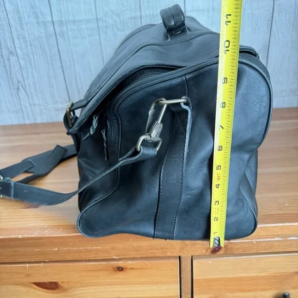 Vintage ELLINGTON The Original RucksackCompany Italian Leather Duffle Bag